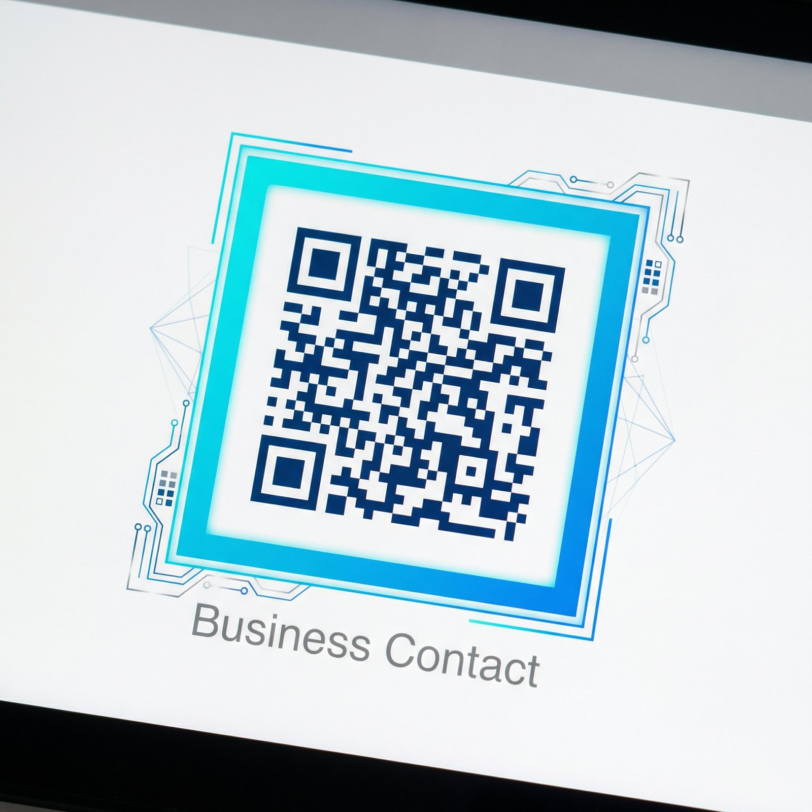 少女萝莉商务二维码